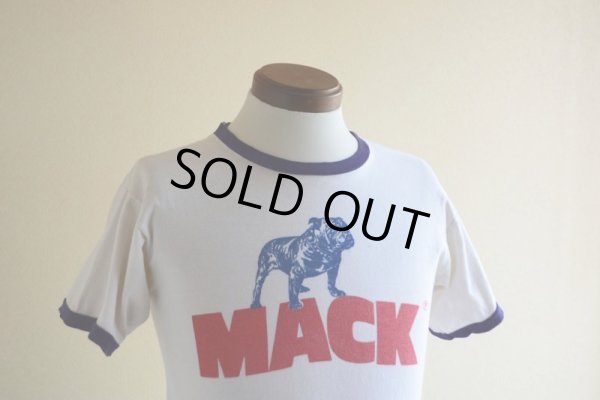 画像8: 1970s Champion MACK TRUCKS リンガーTシャツ  表記M