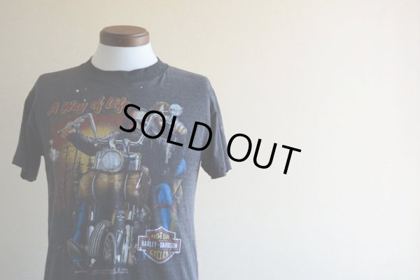 画像6: 1980s Harley-Davidson A Way of Life Tシャツ　 表記L 