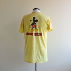 画像3: 1970s-80s  MICKEY MOUSE 両面プリントTシャツ　 表記L  (3)