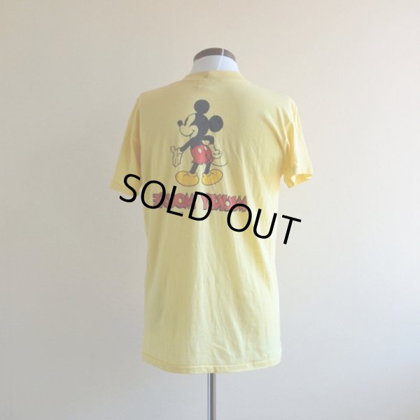 画像3: 1970s-80s  MICKEY MOUSE 両面プリントTシャツ　 表記L 