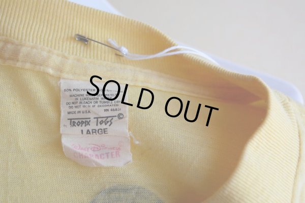 画像5: 1970s-80s  MICKEY MOUSE 両面プリントTシャツ　 表記L 