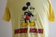 画像8: 1970s-80s  MICKEY MOUSE 両面プリントTシャツ　 表記L 