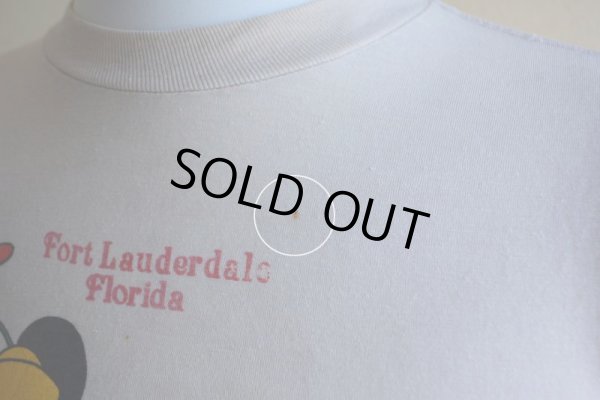 画像16: 1970s-80s  MINNIE MOUSE 両面プリントTシャツ　 表記S 