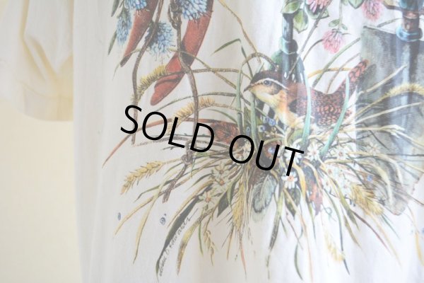 画像9: 1990s お花屋さんTシャツ　 表記L 