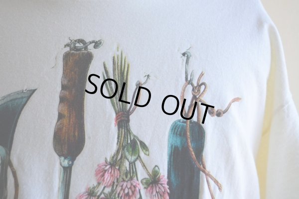 画像8: 1990s お花屋さんTシャツ　 表記L 