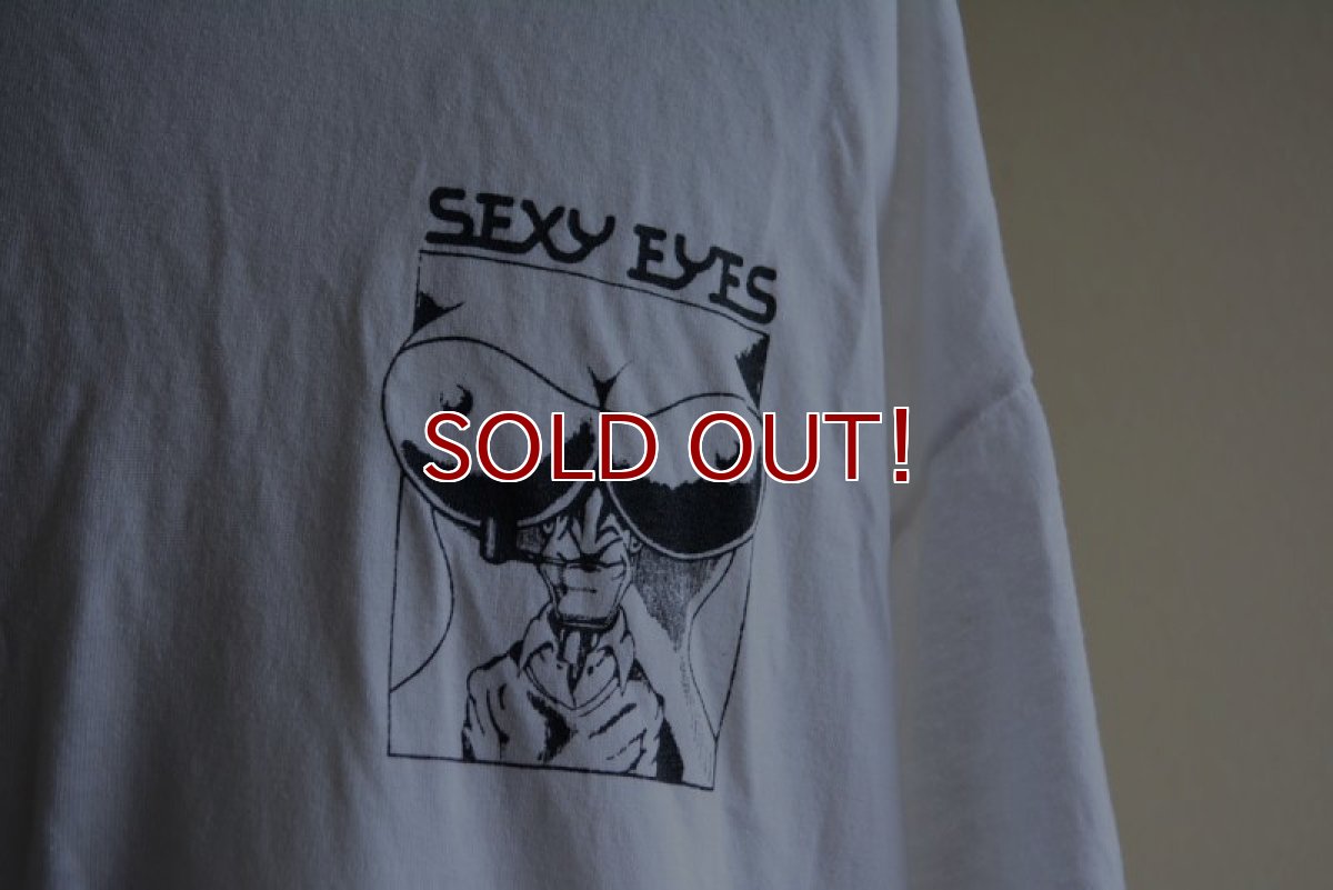 画像7: 1990s SEXY EYES 両面プリントTシャツ　 実寸L/XL  (7)
