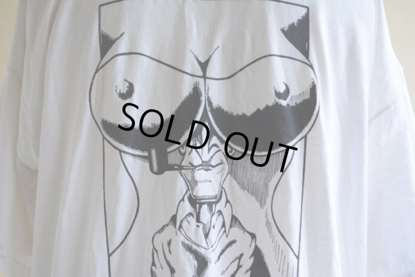 画像12: 1990s SEXY EYES 両面プリントTシャツ　 実寸L/XL 