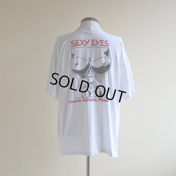 画像3: 1990s SEXY EYES 両面プリントTシャツ　 実寸L/XL 