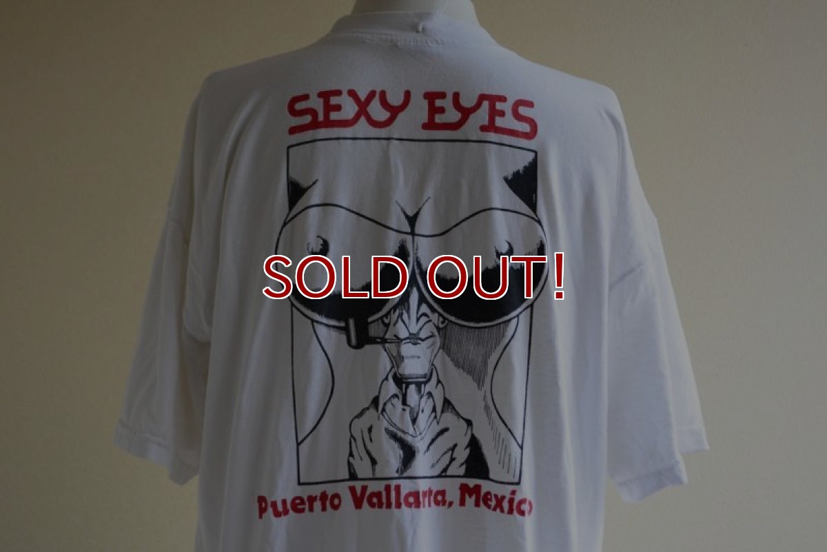 画像11: 1990s SEXY EYES 両面プリントTシャツ　 実寸L/XL  (11)