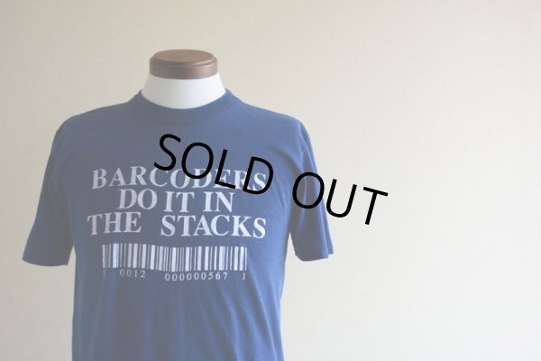 画像5: 1980s BARCODERS DO IT IN THE STACKS Tシャツ　 両面プリント　 実寸ML 