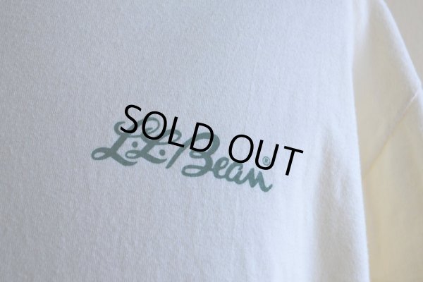 画像8: 1990s L.L.Bean ロゴプリントTシャツ　 表記XL 