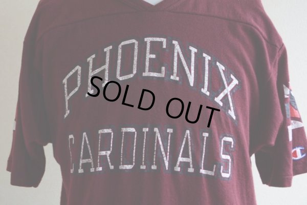 画像8: 1980s Champion PHOENIX CARDINALS フットボールTシャツ  表記L