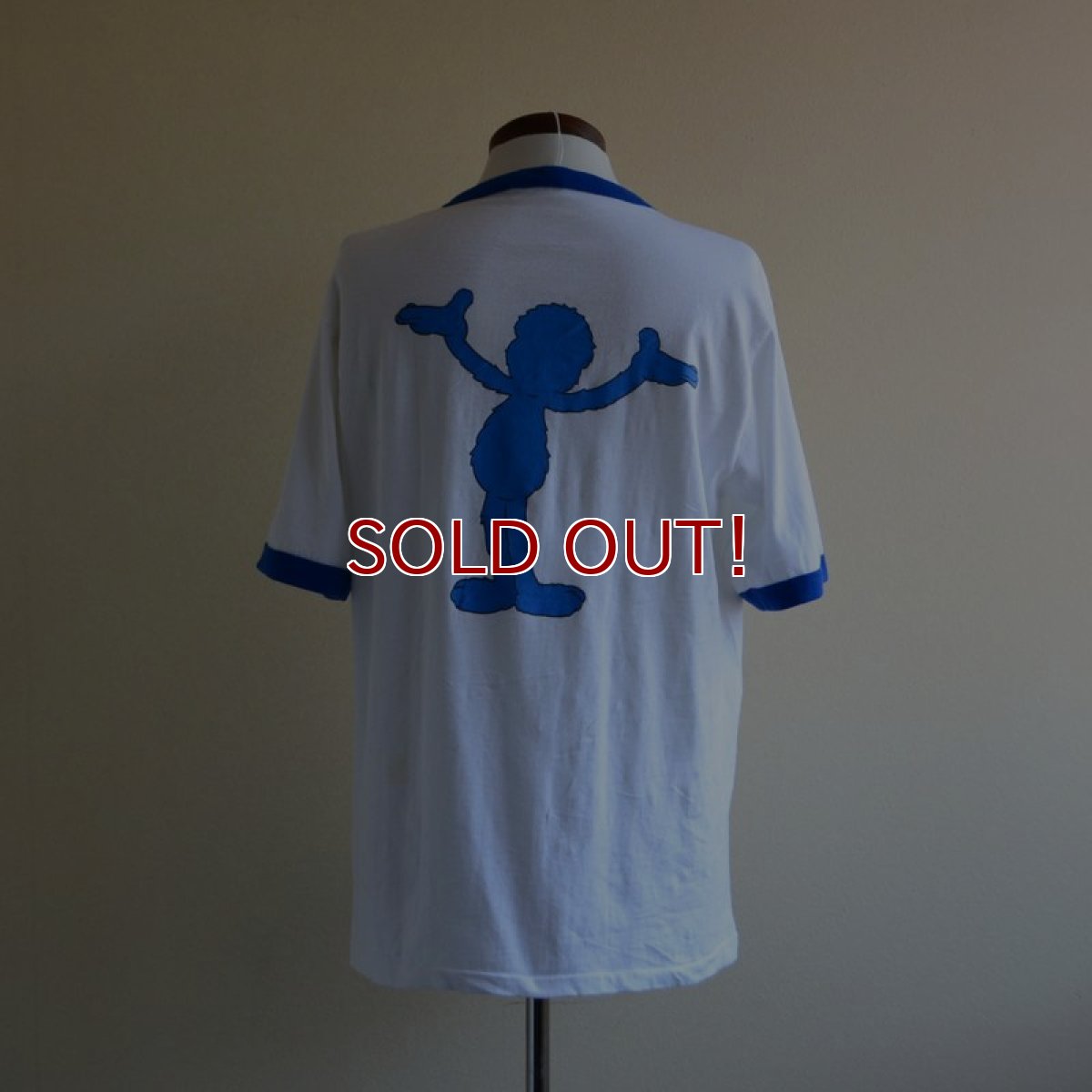 画像3: 1980s-90s GROVER リンガーTシャツ　 両面プリント　 表記L  (3)