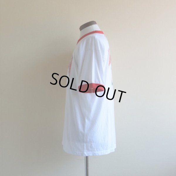 画像4: 1980s WISCONSIN Bucky Badger リンガーTシャツ　 両面プリント　 表記XL 