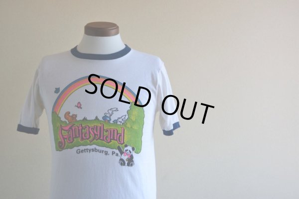 画像5: 1970s Fantasyland リンガーTシャツ　 表記M 