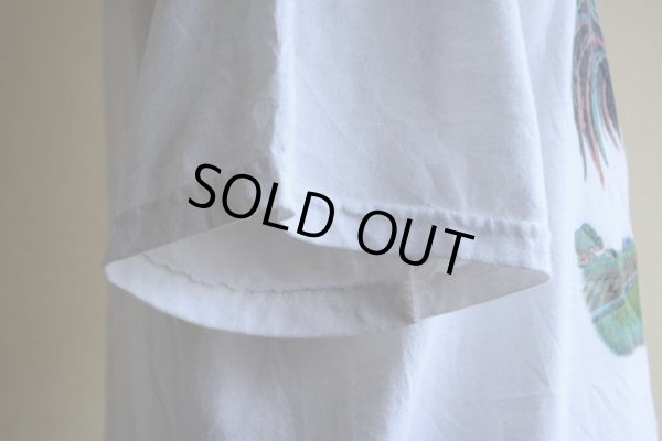 画像10: 1990s 庭には2羽ニワトリがいるTシャツ  表記L