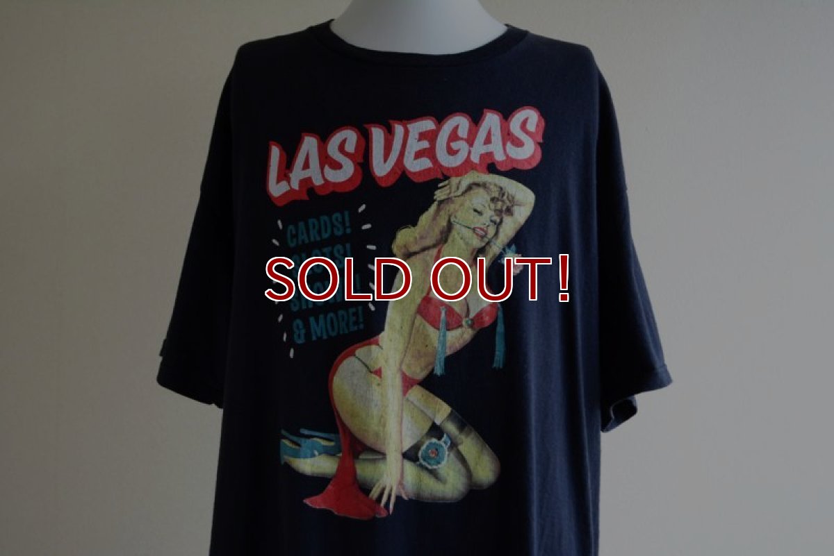 画像7: 1990s LAS VEGAS PIN-UP Tシャツ　 表記XL  (7)