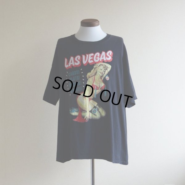 画像1: 1990s LAS VEGAS PIN-UP Tシャツ　 表記XL 