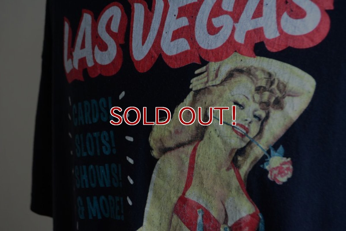 画像8: 1990s LAS VEGAS PIN-UP Tシャツ　 表記XL  (8)