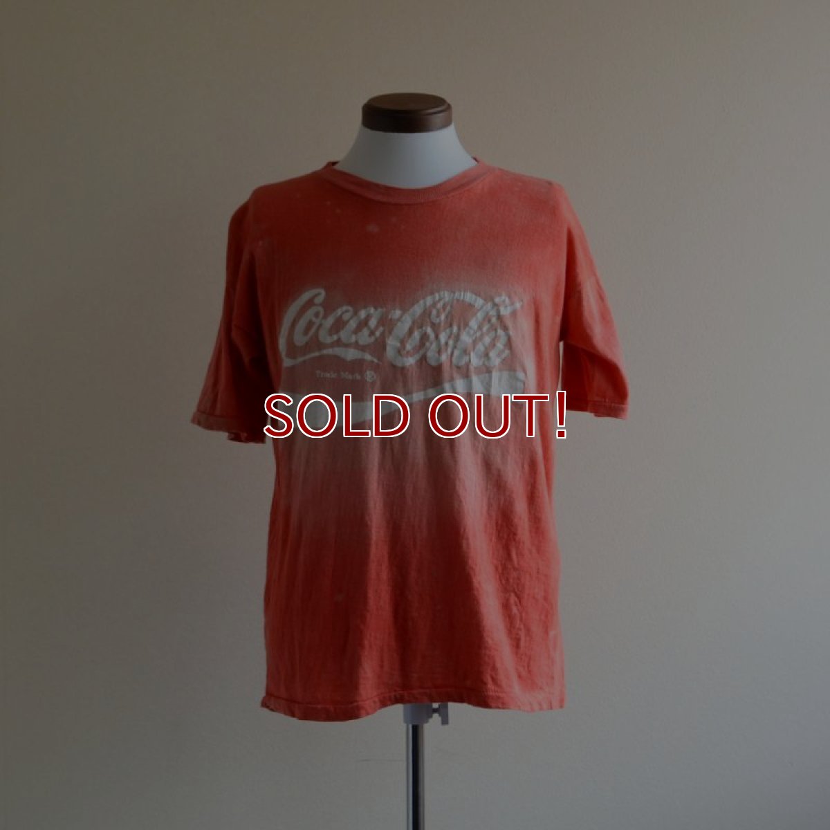 画像1: 1980s Coca-Cola パキ綿Tシャツ　 表記XL  (1)
