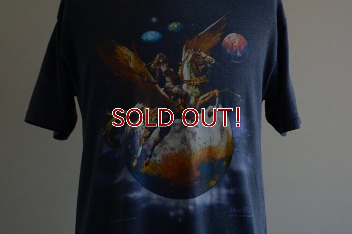画像8: 1980s BORIS VALLEJO 幻想絵画Tシャツ　 実寸L  (8)
