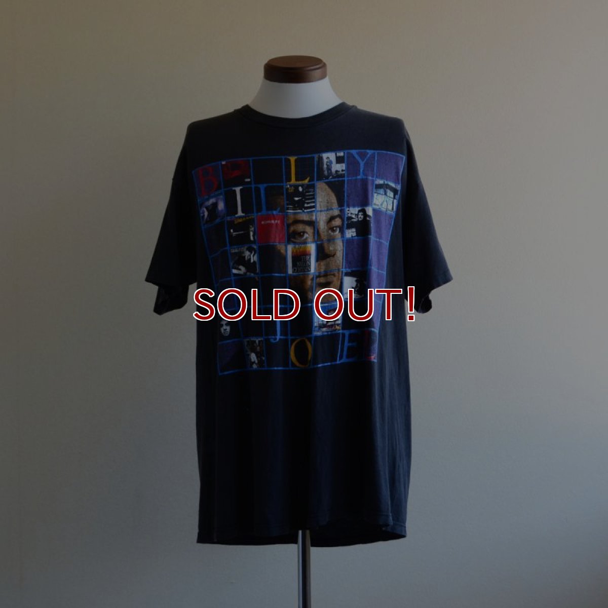画像1: 1980s BILLY JOEL STORM FRONT 89-90 Tour Tシャツ　 表記XL  (1)