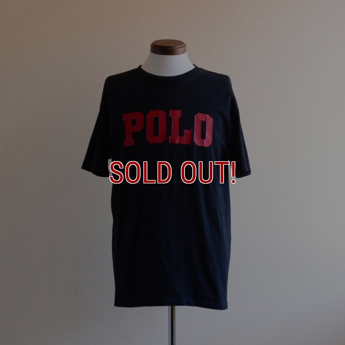 画像1: 1990s PoLo RalphLauren ロゴプリントTシャツ　 表記S  (1)