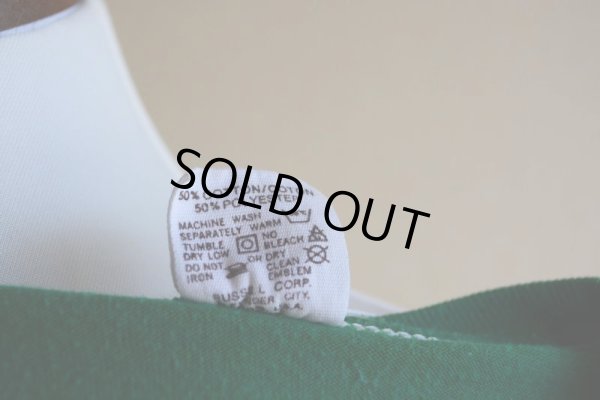 画像10: 1970s〜 RUSSELL 無地バインダーネックTシャツ　 表記L 