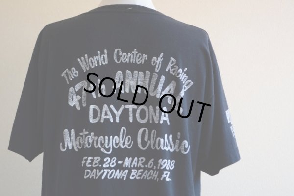 画像11: 1980s 47th Annual Daytona Motorcycle Classic 1988 Tシャツ  表記XL