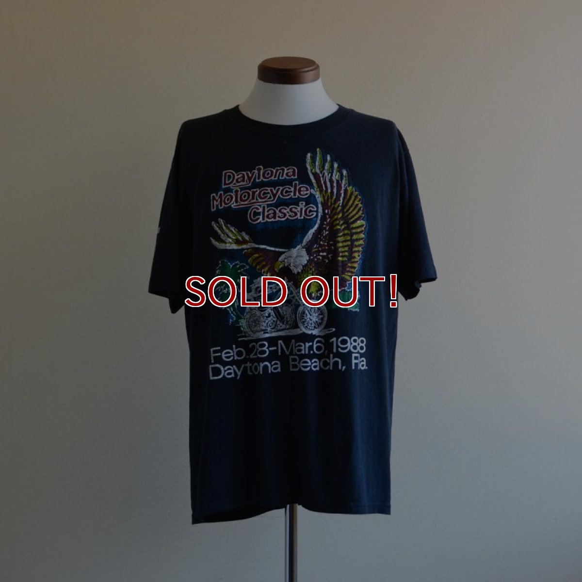 画像1: 1980s 47th Annual Daytona Motorcycle Classic 1988 Tシャツ　 表記XL  (1)