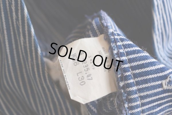 画像14: 1980s KEY Imperial ヒッコリーオーバーオール　 表記w38 