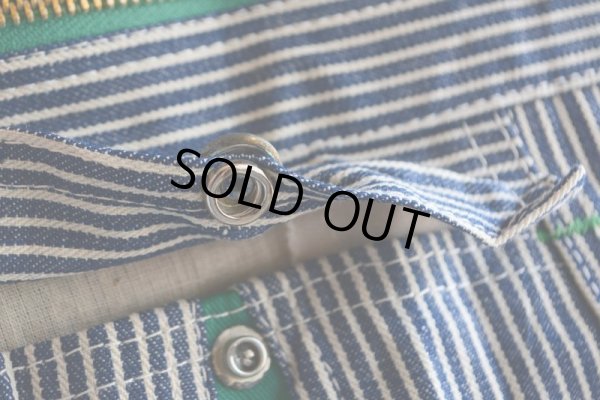 画像7: 1970s LIBERTY OVERALLS ヒッコリーオーバーオール　 DEAD STOCK　 表記w44 