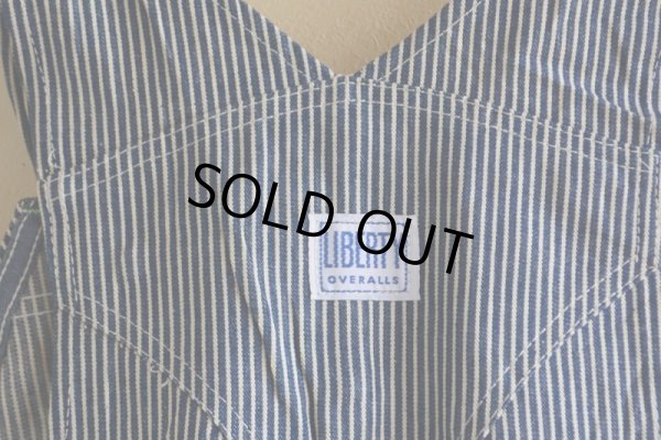 画像12: 1970s LIBERTY OVERALLS ヒッコリーオーバーオール　 DEAD STOCK　 表記w44 