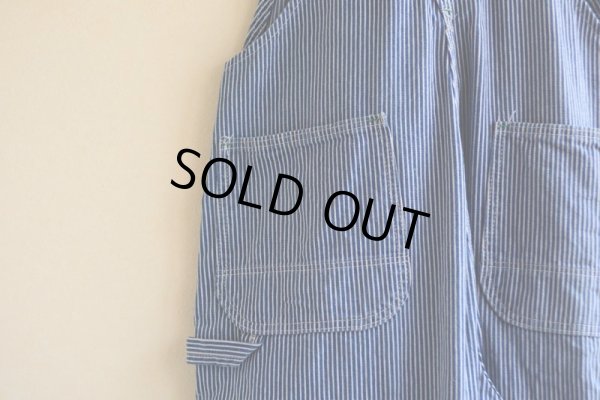 画像13: 1980s KEY Imperial ヒッコリーオーバーオール　 表記w38 