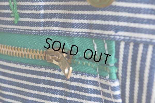 画像6: 1970s LIBERTY OVERALLS ヒッコリーオーバーオール　 DEAD STOCK　 表記w44 