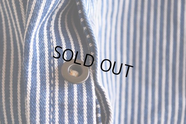 画像9: 1980s KEY Imperial ヒッコリーオーバーオール　 表記w38 