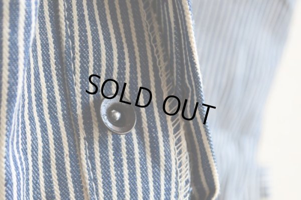 画像10: 1970s LIBERTY OVERALLS ヒッコリーオーバーオール　 DEAD STOCK　 表記w44 