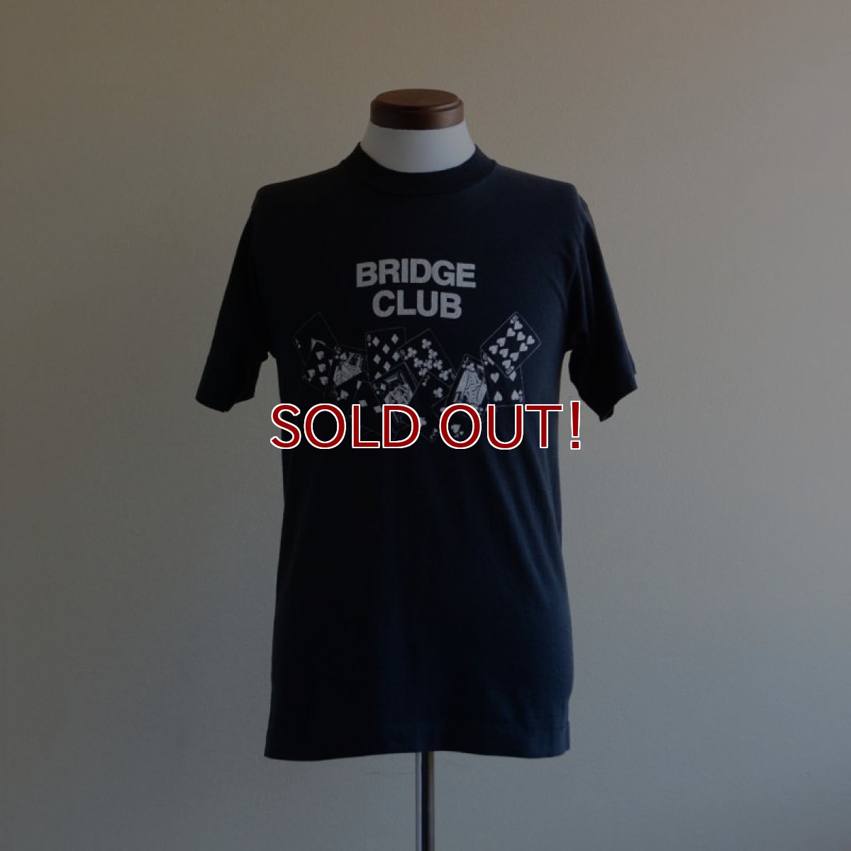 画像1: 1990s BRIDGE CLUB Tシャツ　 表記M  (1)
