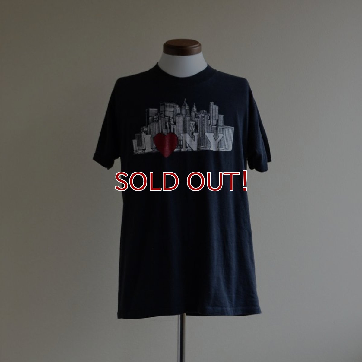 画像1: 1980s I LOVE NY Tシャツ　 表記XL  (1)