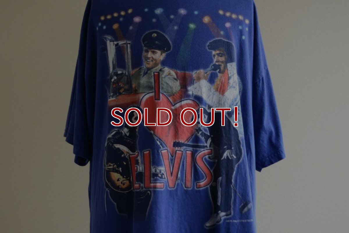 画像7: 1990s I LOVE ELVIS Tシャツ　 表記2XL  (7)