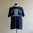 画像1: 1980s N.Y.CATHOLIC H.S. カレッジTシャツ　<br>両面プリント　<br>表記XL<br> (1)