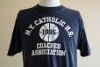 画像7: 1980s N.Y.CATHOLIC H.S. カレッジTシャツ　 両面プリント　 表記XL 