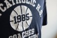 画像9: 1980s N.Y.CATHOLIC H.S. カレッジTシャツ　 両面プリント　 表記XL 