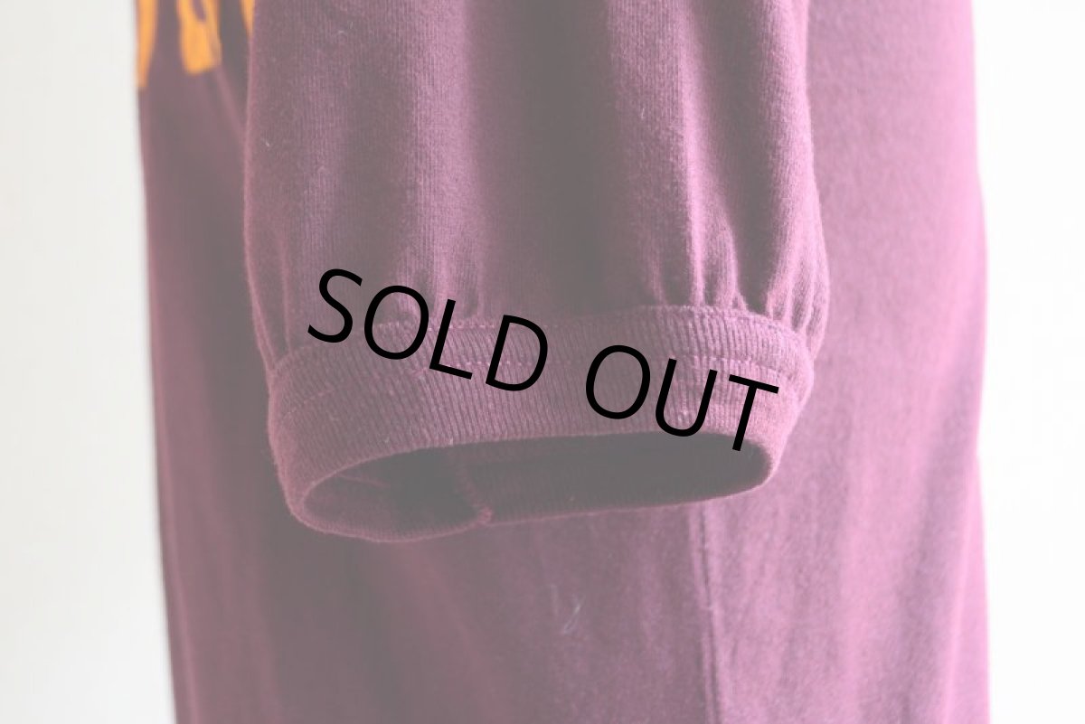 画像10: 1980s フットボールTシャツ　 両面プリント　 表記M  (10)