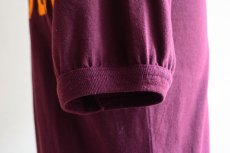 画像10: 1980s フットボールTシャツ　 両面プリント　 表記M  (10)