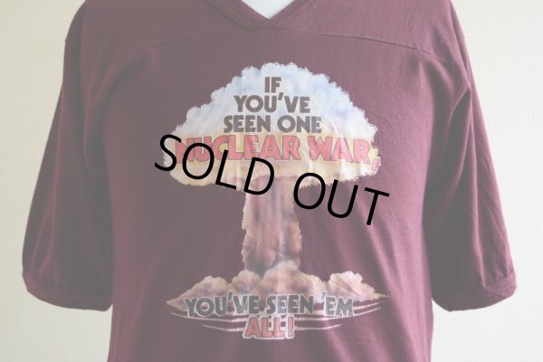 画像7: 1980s フットボールTシャツ　 両面プリント　 表記M 