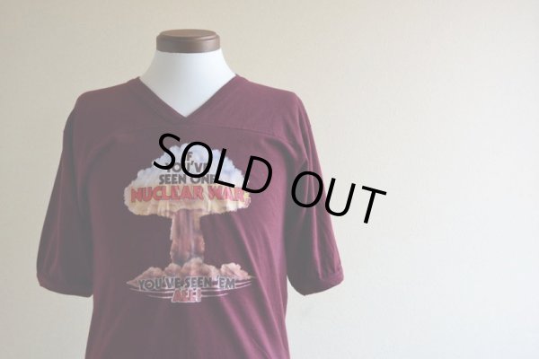 画像5: 1980s フットボールTシャツ　 両面プリント　 表記M 