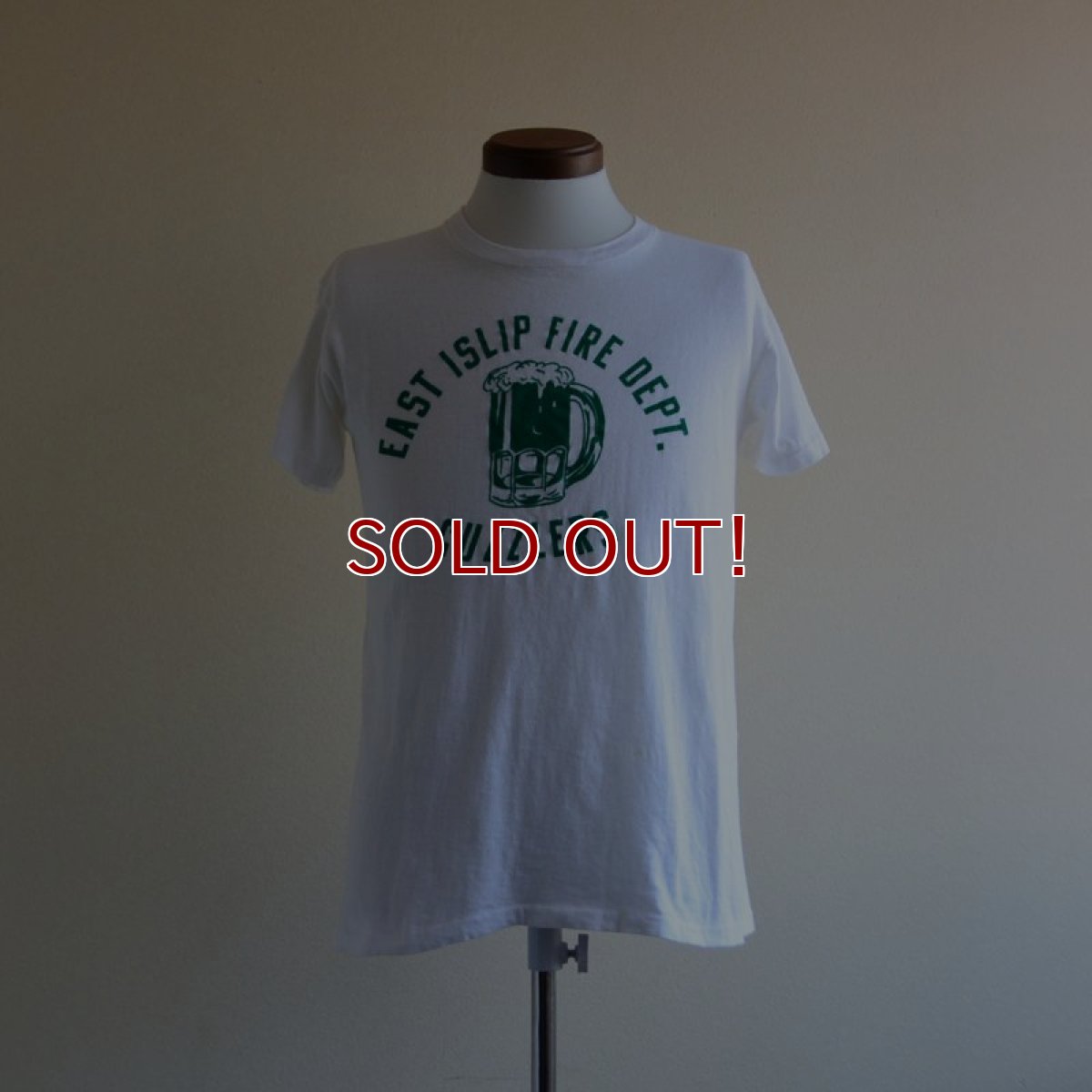 画像1: 1960s Russell フロッキープリントTシャツ　 表記M  (1)