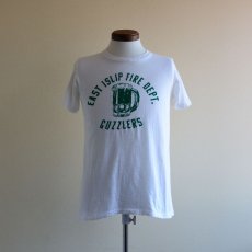 画像1: 1960s Russell フロッキープリントTシャツ　 表記M  (1)