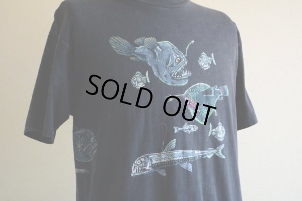 画像7: 1980s 深海魚 Tシャツ  表記L